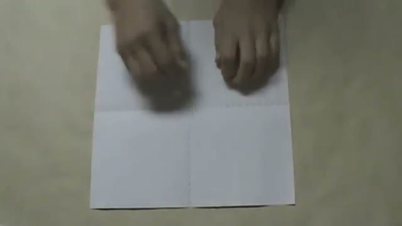 Step 2: Step 2: Fold the Bottom Edge Up to the Middle