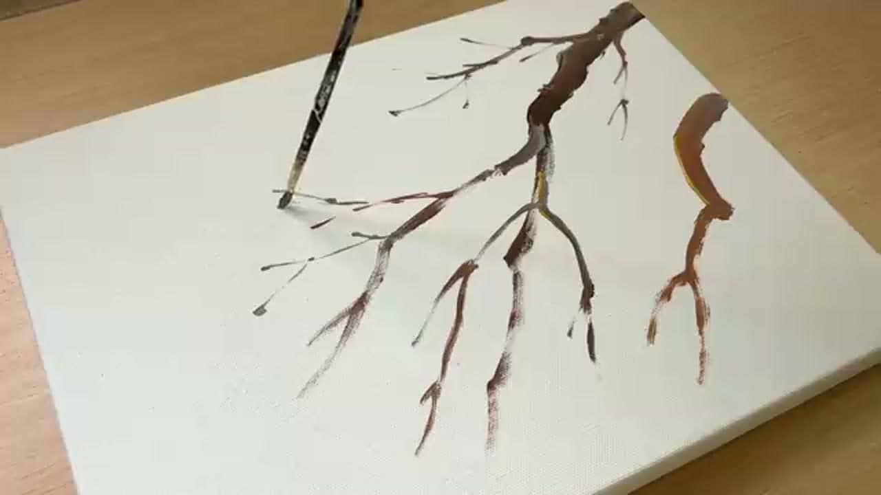 Step 2: Step 2: Add the Thin Side Twigs