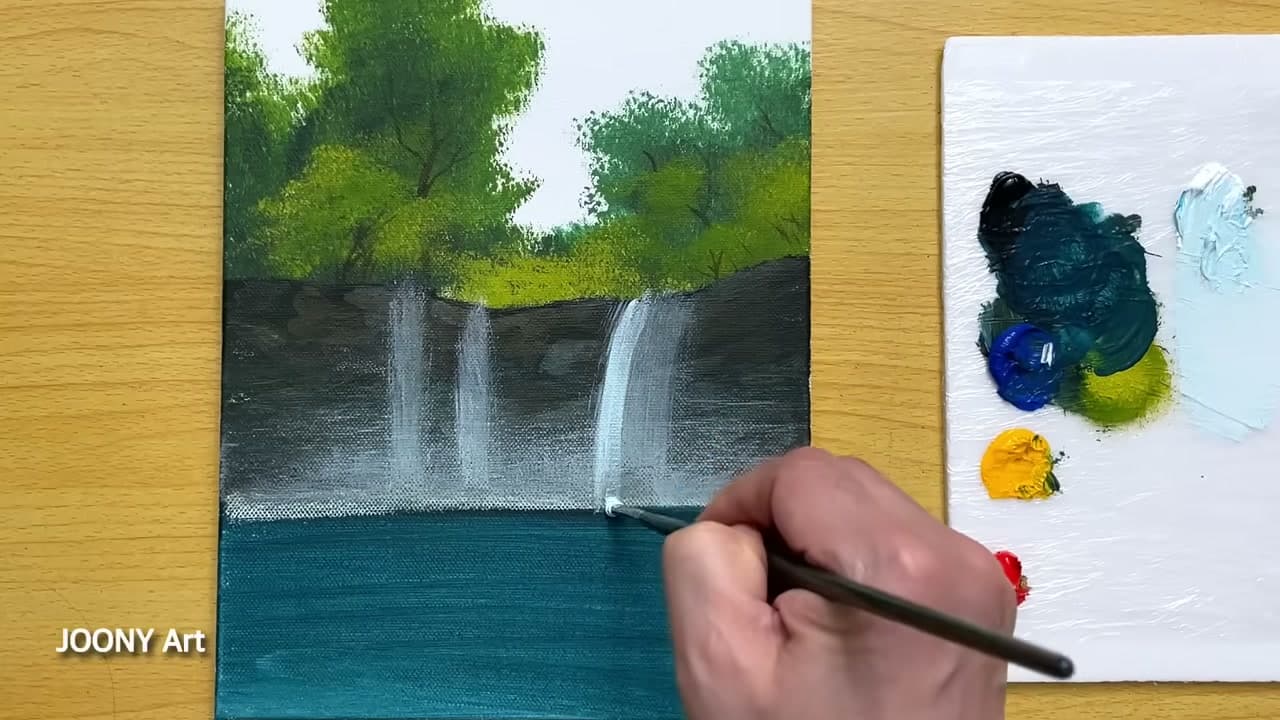 Step 3: Step 3: Pull Down the Falling Water