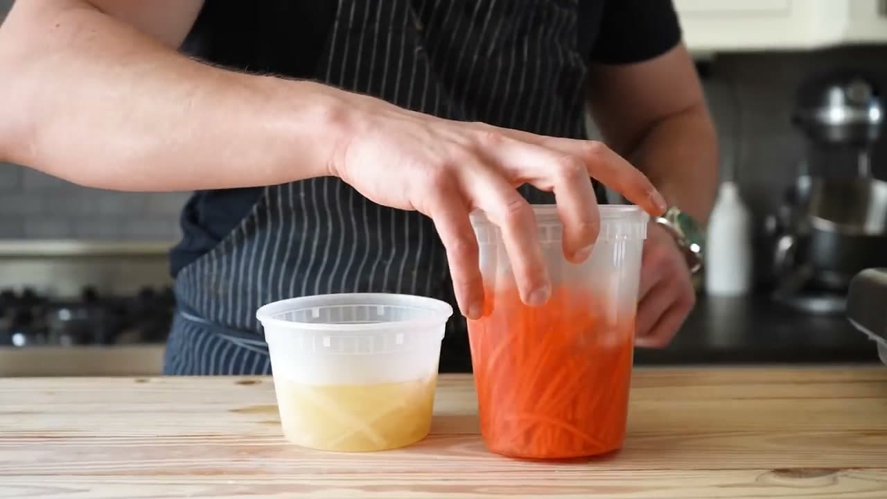 Step 5: Step 5: Quick-Pickle the Carrots and Daikon