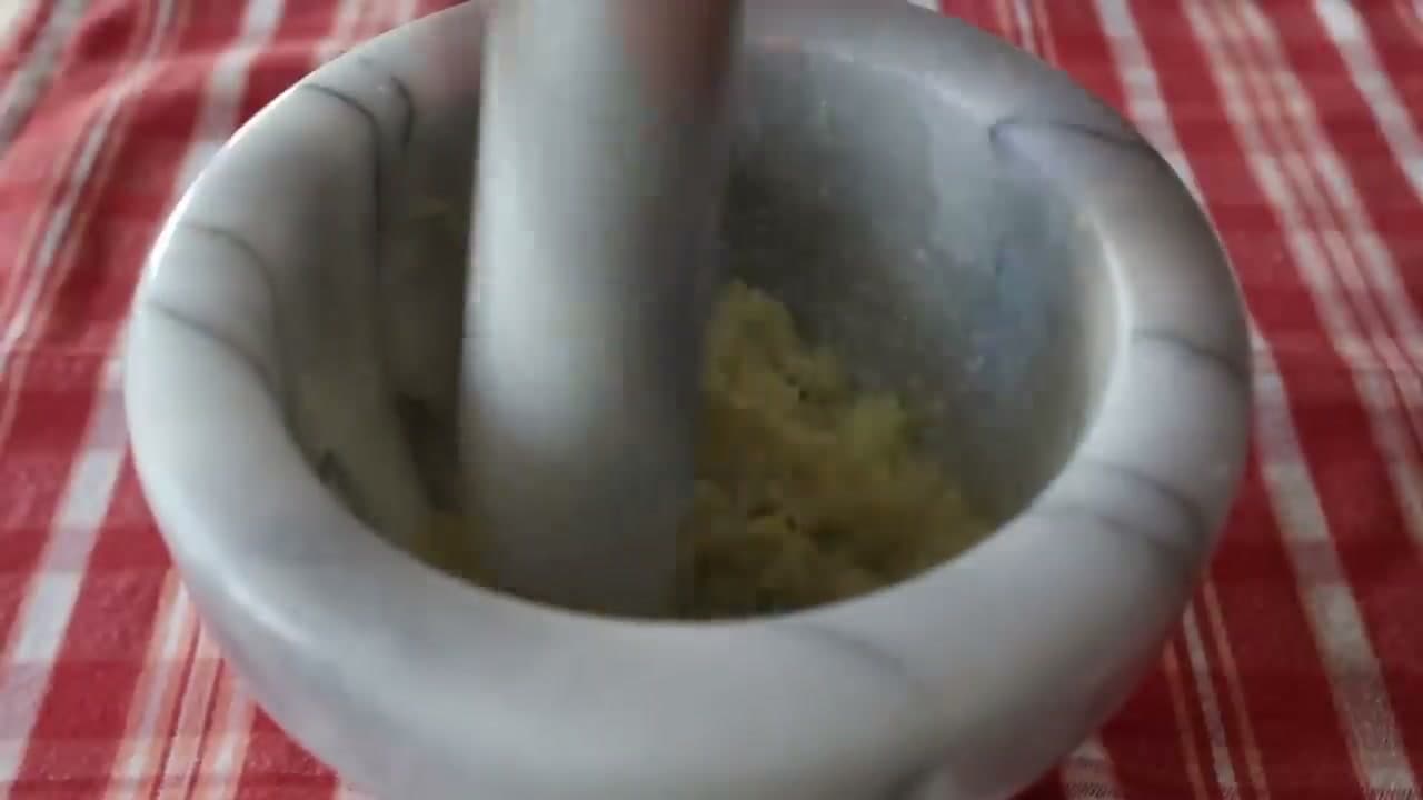 Step 3: Step 3: Crush the Garlic in the Mortar