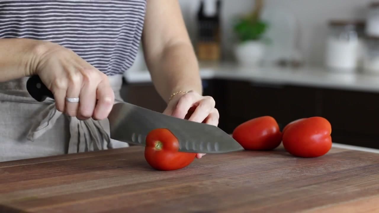 Step 1: Step 1: Halve the Tomatoes