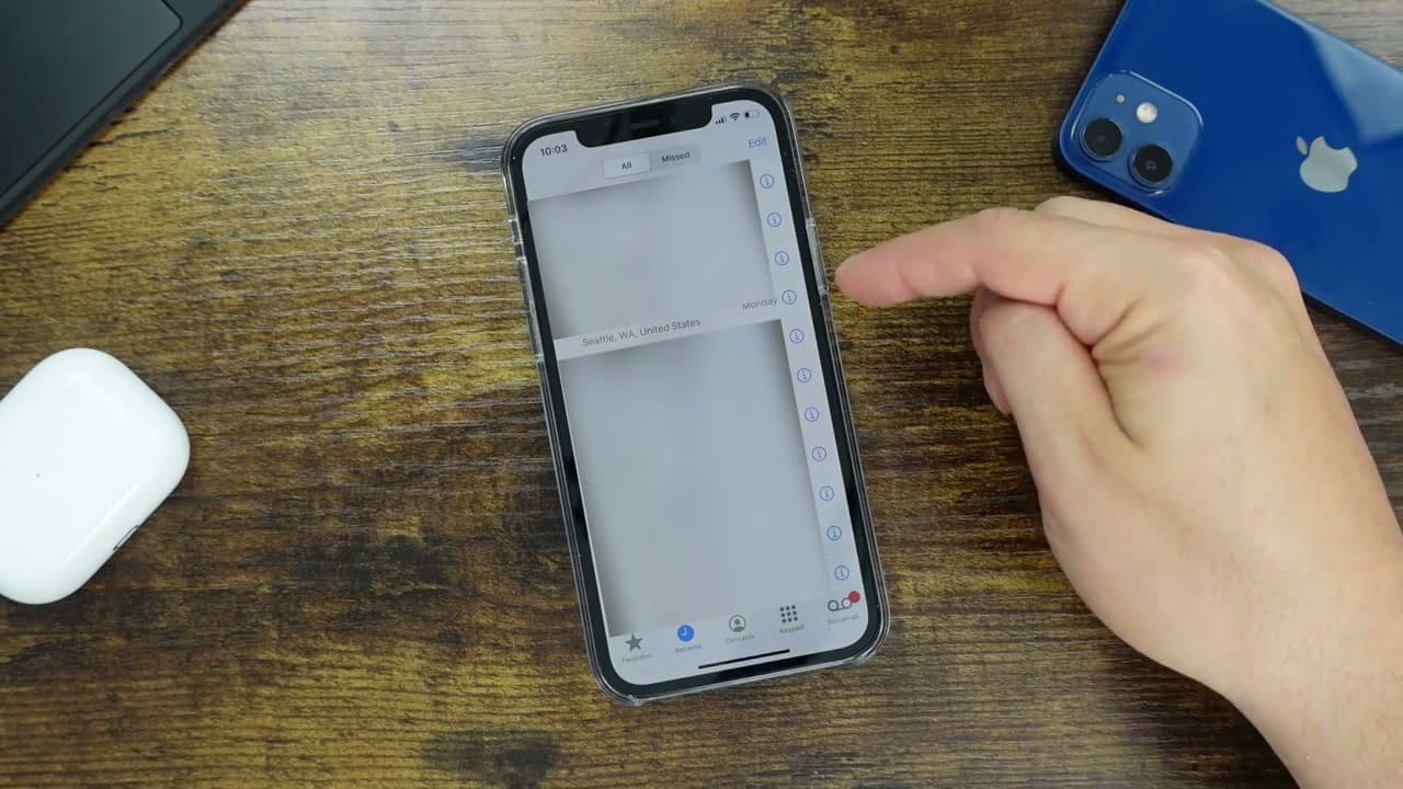 Step 1: Step 1: Open the Phone App and Go to Recents