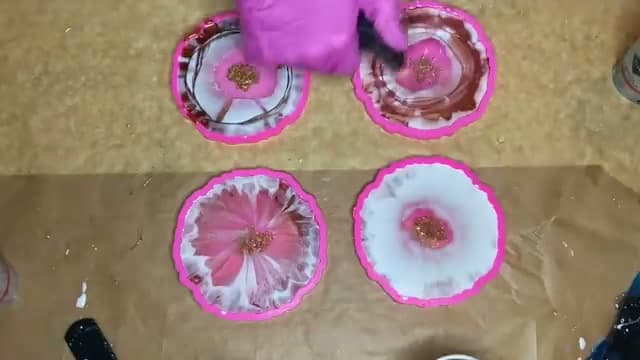 Step 7: Pop Bubbles and Let Cure