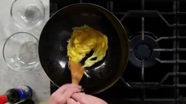 Step 3: Cook the Eggs First