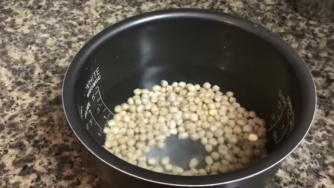 Step 1: Soak the Chickpeas in Salted Water - How to Make Chana Masala