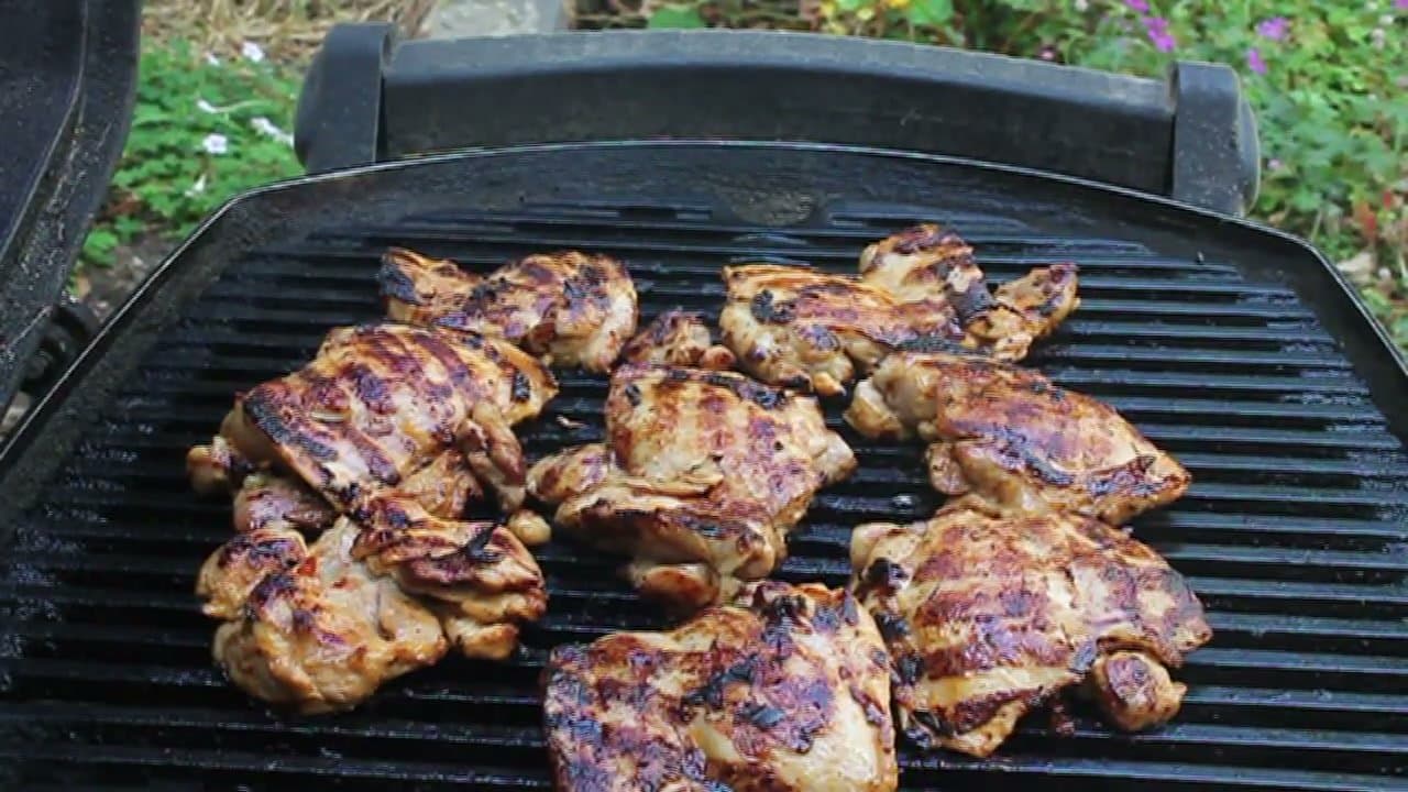 How to Grill Boneless Chicken Thighs (Rusty Chicken)