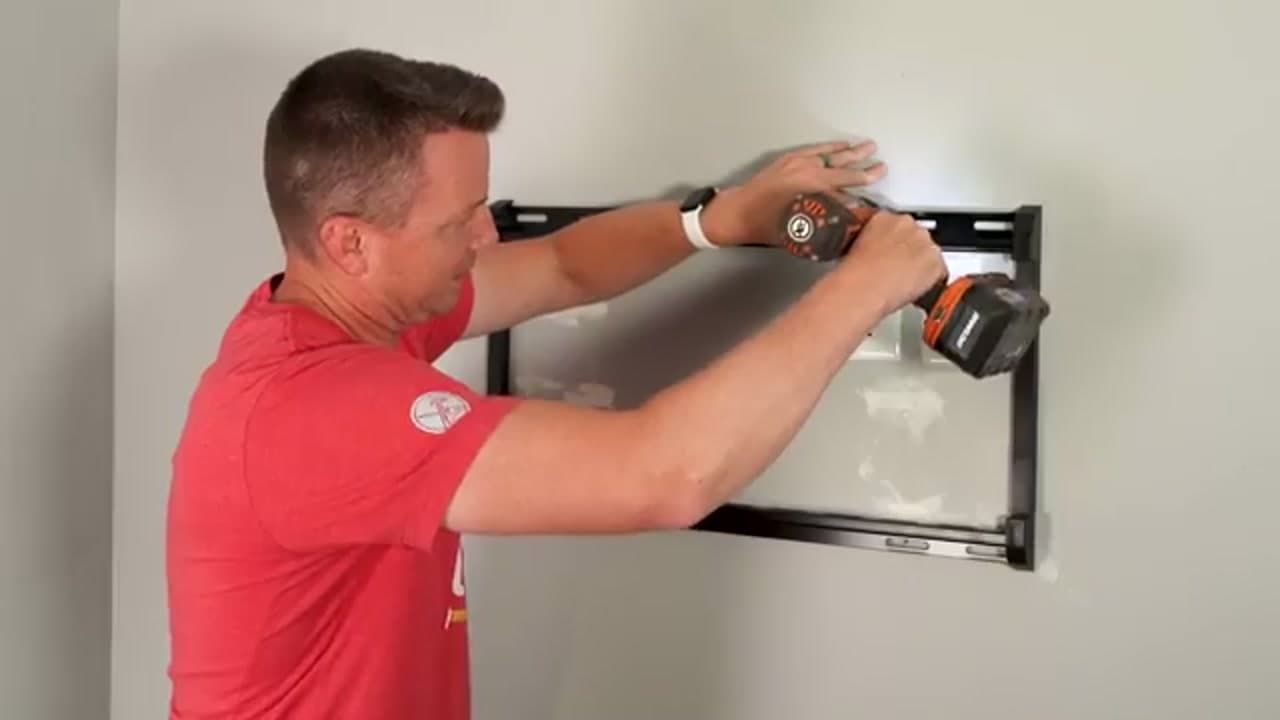 Step 5: Step 5: Bolt the Wall Plate to the Studs