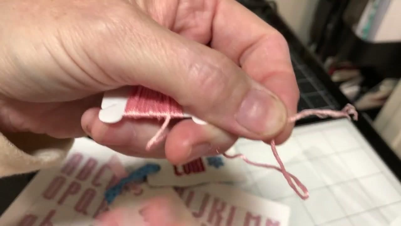 Step 2: Step 2: Cut and Separate Your Thread