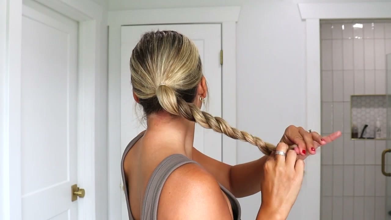 Step 5: Switch to Method Two - Ponytail and Twist