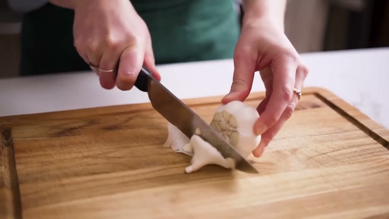 Step 1: Step 1: Trim the Top off the Garlic Bulb