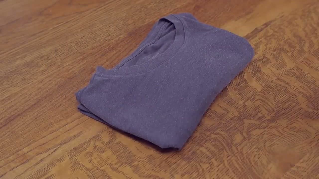 How to Fold a T-Shirt - 4 Different Methods