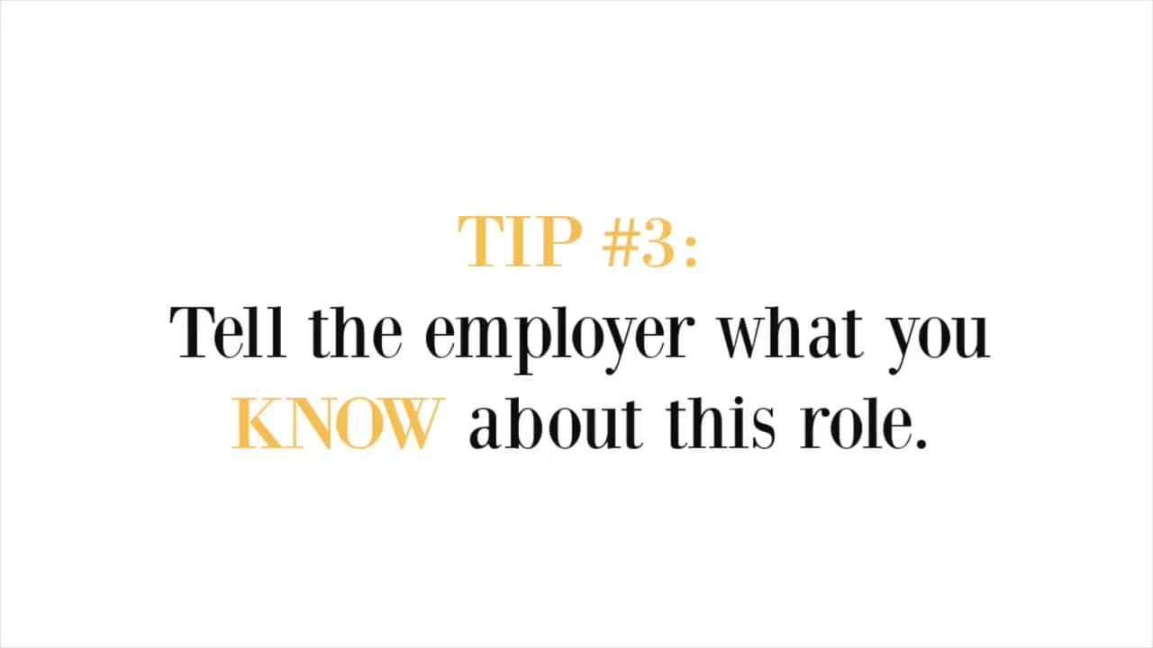 Step 5: Step 5: Show Them You Understand the Role
