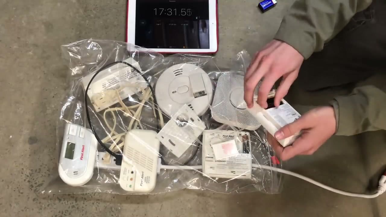The finished result: How to Test a Carbon Monoxide Detector (Real-CO Method)