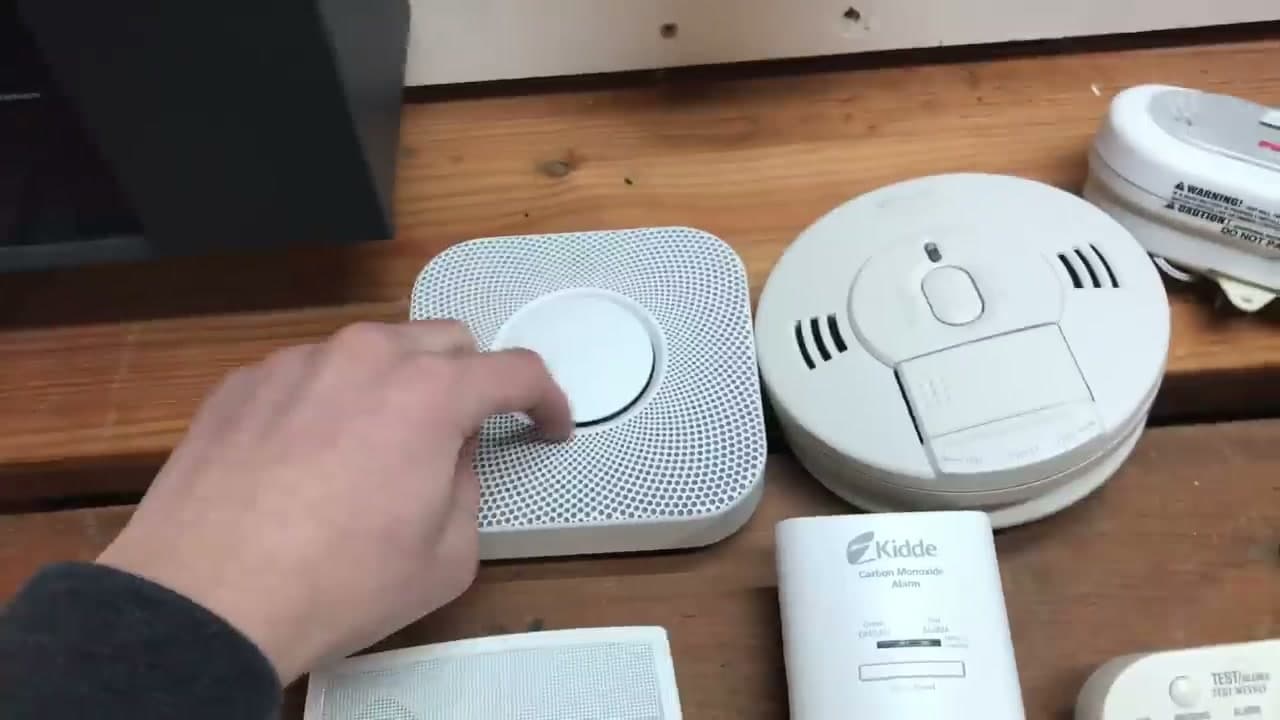 Step 2: Press and Hold the TEST Button