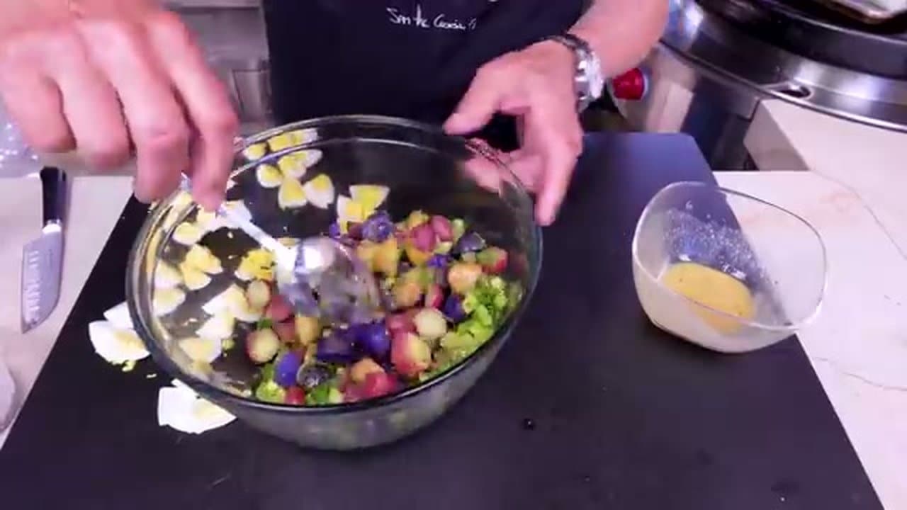 Step 3: Step 3: No-Mayo Potato Salad