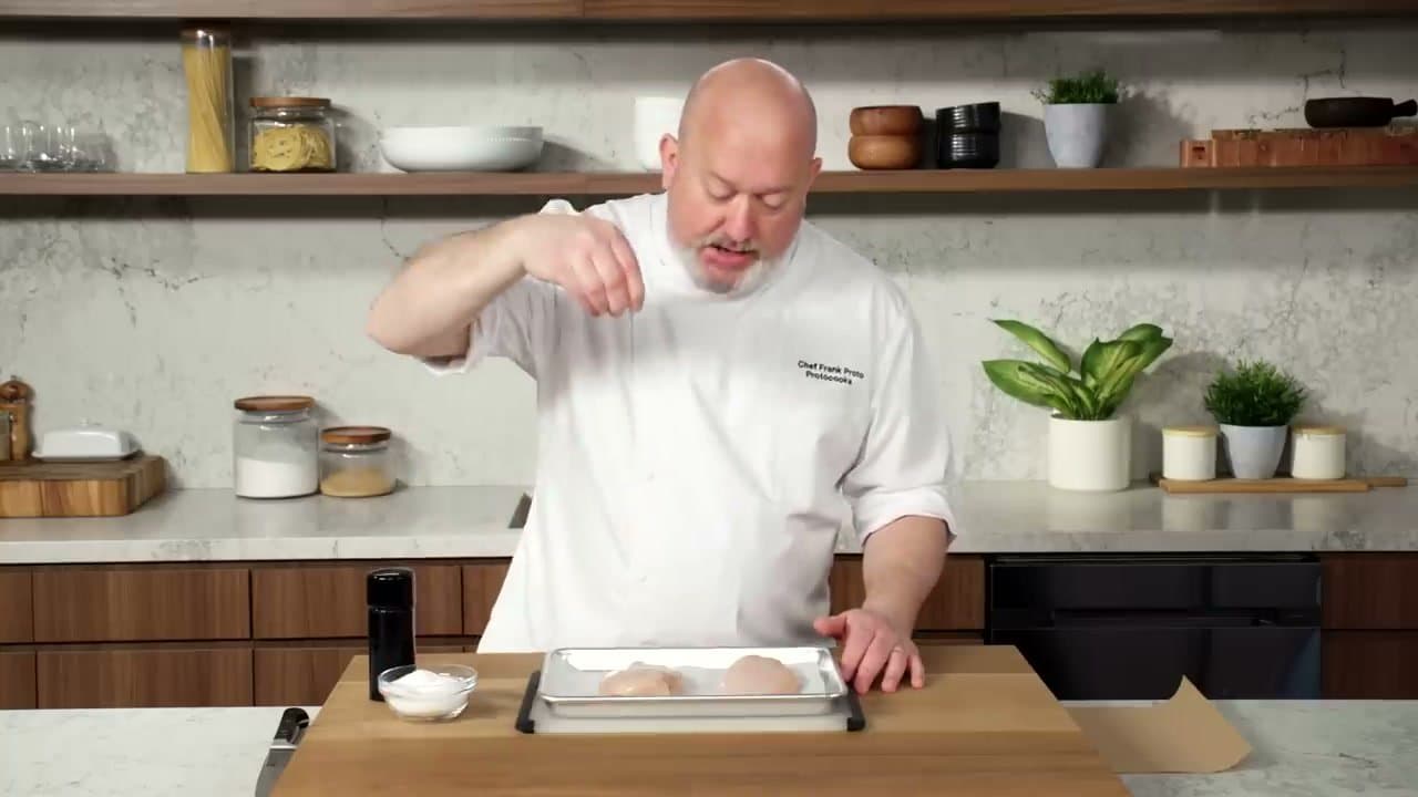 Step 2: Pat Dry and Season High