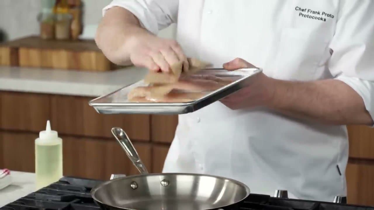 Step 4: Drop the Chicken Away From You