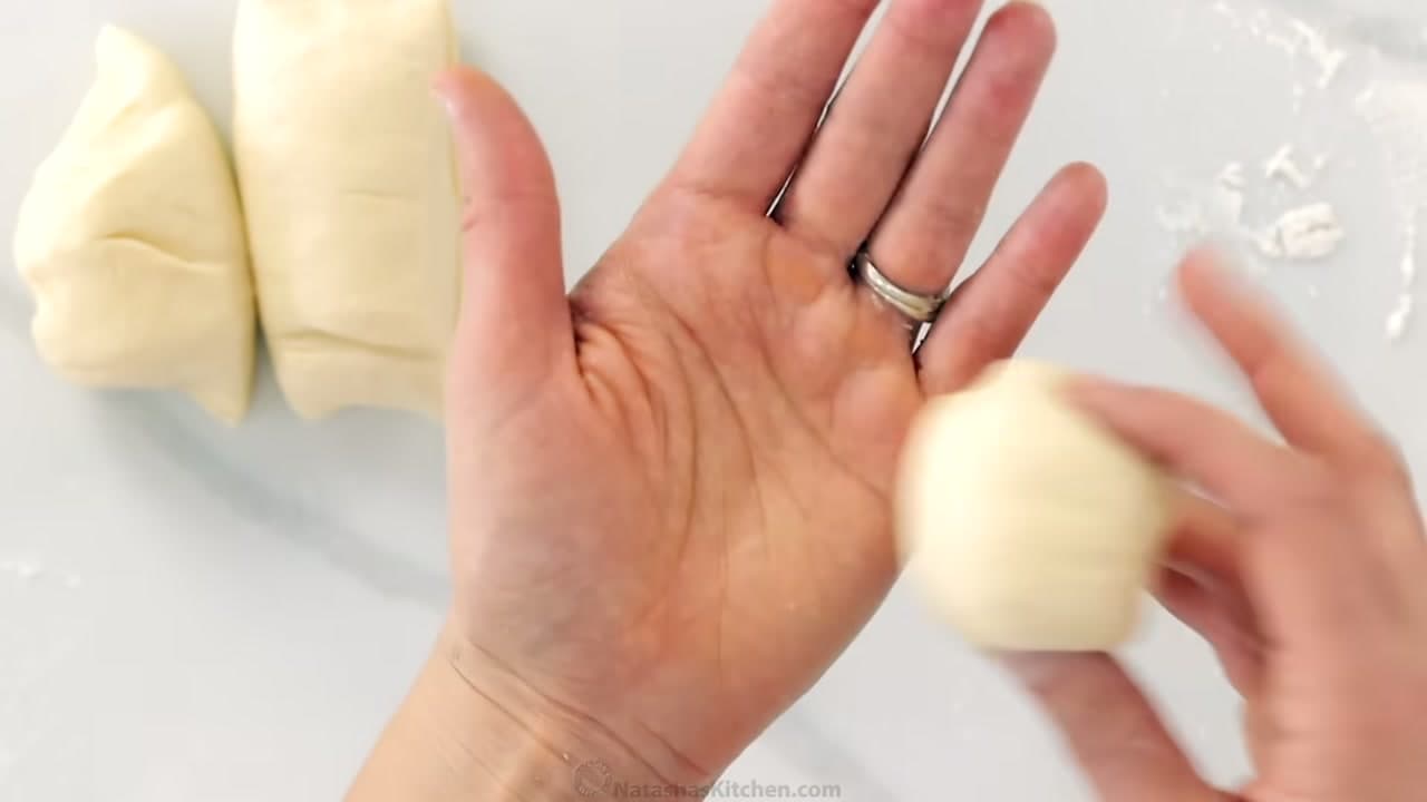 Step 7: Roll Each Into a Smooth Ball - How to Make Dinner Rolls