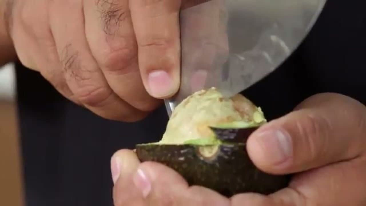 Step 2: Step 2: Cut and Pit the Avocado Safely