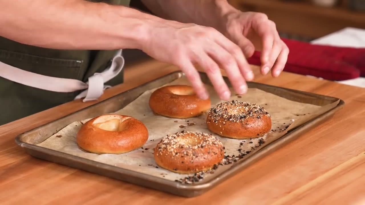 Step 8: Step 8: Bake at 450F, Cool, Slice, and Top