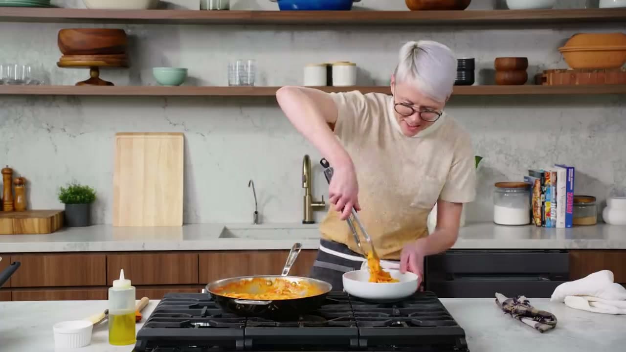 The finished result: How to Make Tomato Sauce