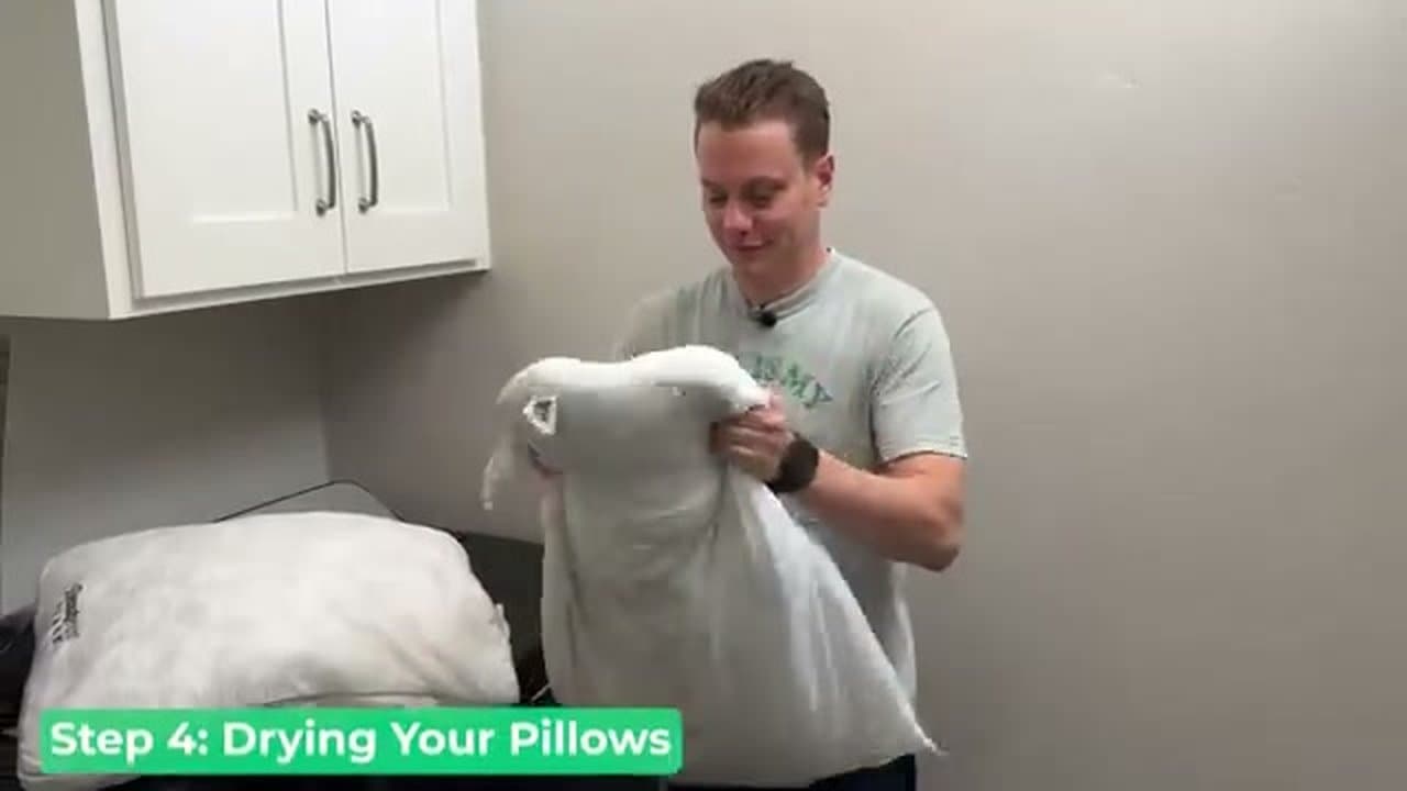 Step 5: Dry With Tennis Balls