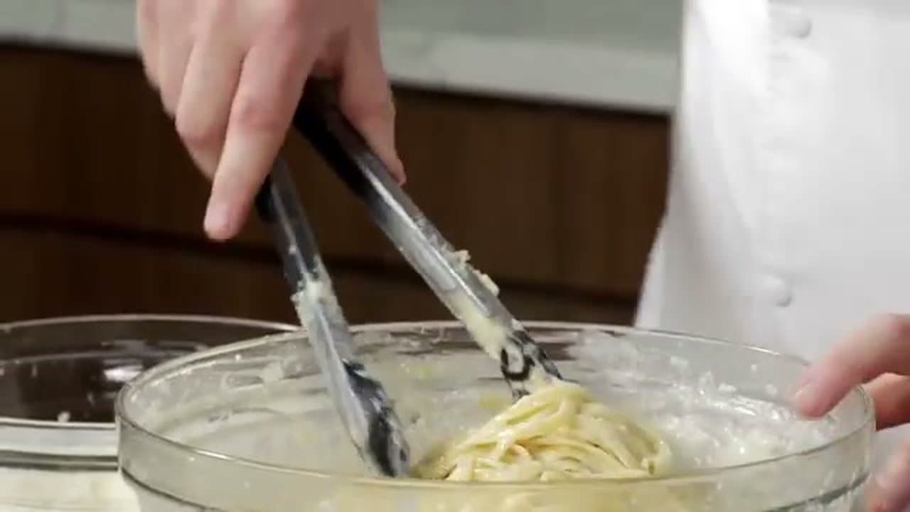 Step 6: Loosen With Pasta Water Until Silky