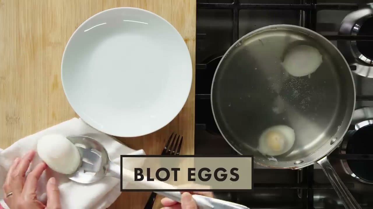The finished result: How to Poach an Egg