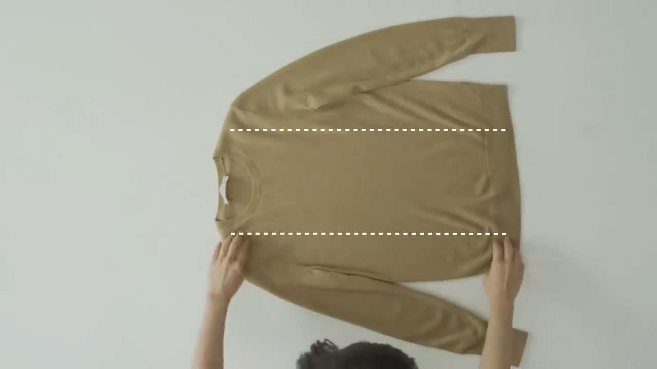 Step 6: Step 6: Fold Sweaters and Long-Sleeved Shirts
