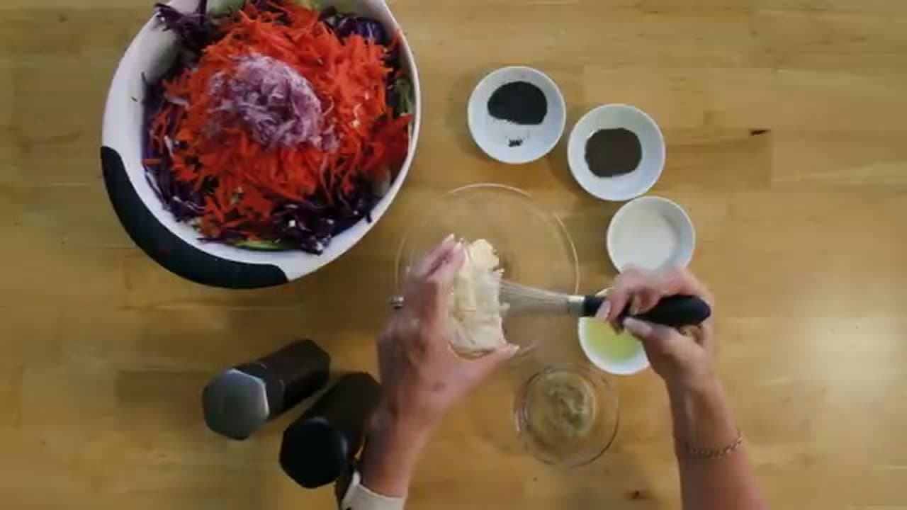 Step 3: Step 3: Start the Dressing - Mayo, Dijon, Lemon
