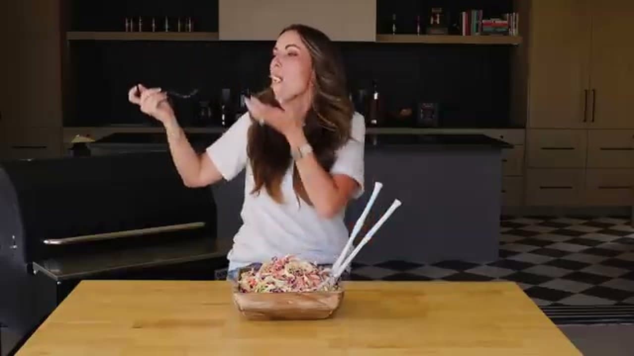 The finished result: How to Make Coleslaw - 7-Step Zesty BBQ Side Dish