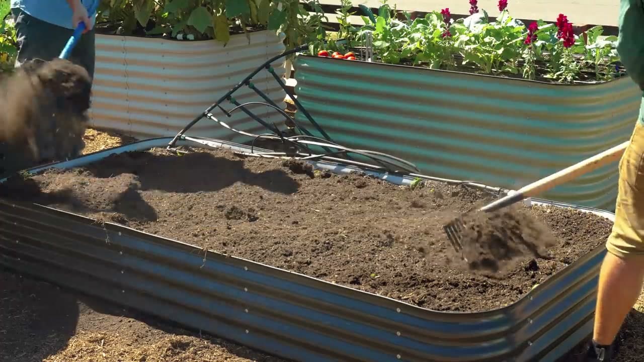 Step 4: Work in a Heavy Dose of Compost
